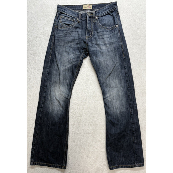 Wrangler 20X Jeans Mens 28 X 30 Blue Denim Vintage Boot 42MWXRD EUC Western - Picture 1 of 10